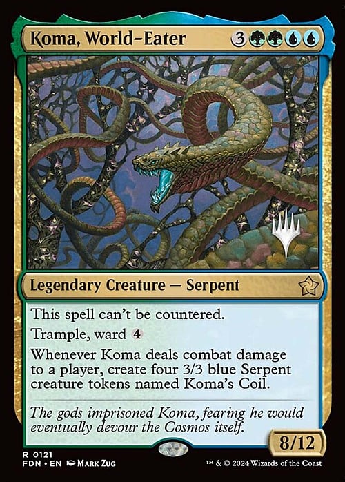 Koma, World-Eater Card Front