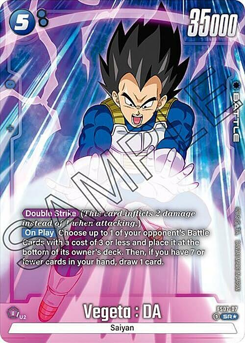 Vegeta : DA Frente