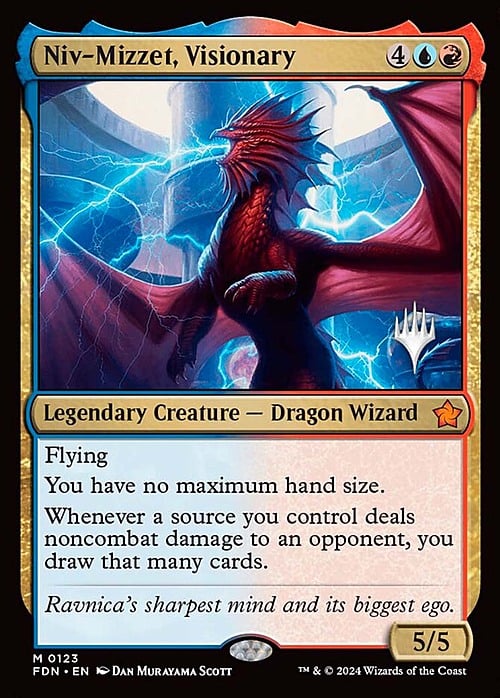 Niv-Mizzet, Visionary Card Front