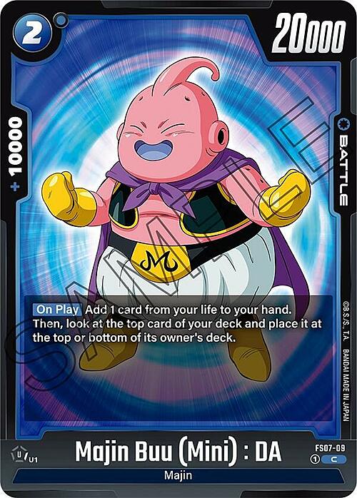 Majin Buu (Mini) : DA Card Front