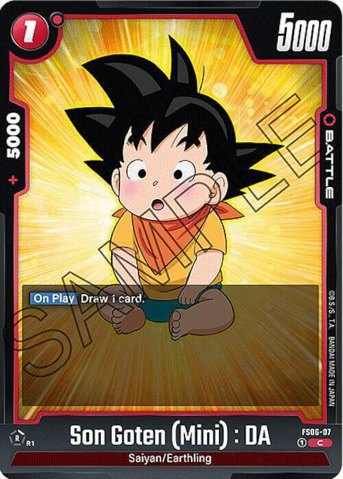 Son Goten (Mini) : DA Card Front