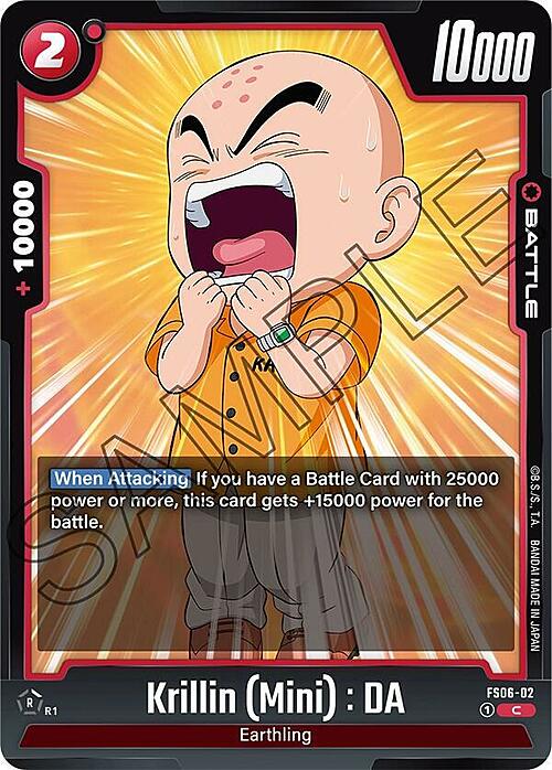 Krillin : DA Frente