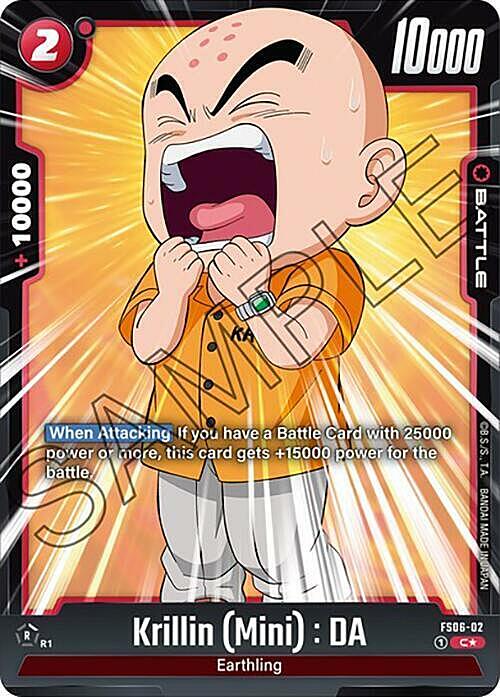 Krillin (Mini) : DA Card Front