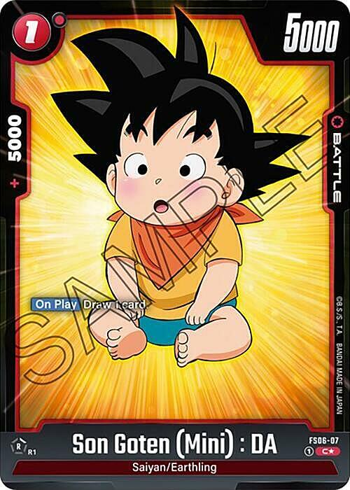 Son Goten (Mini) : DA Card Front