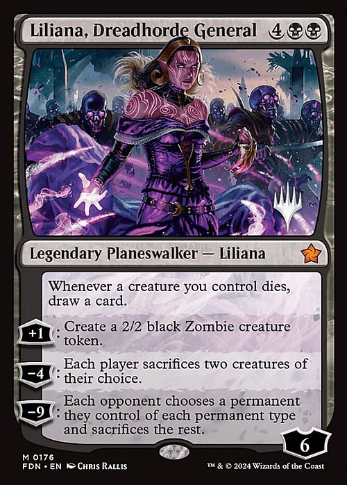 Liliana, Dreadhorde General Card Front