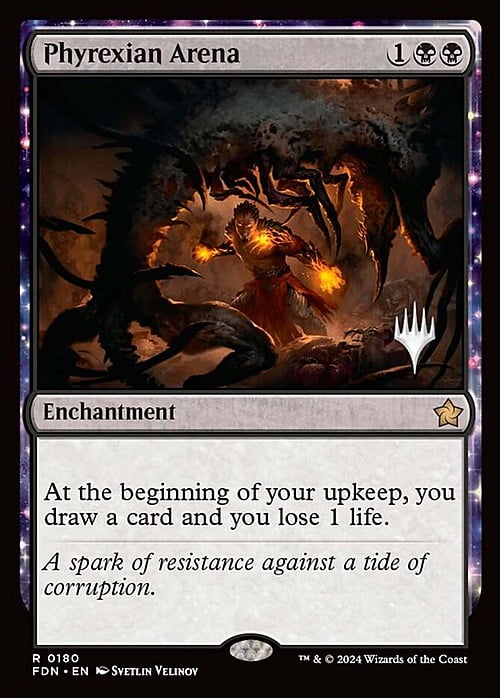 Phyrexian Arena Card Front