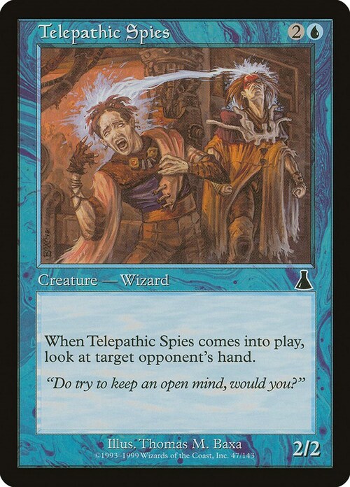 Telepathic Spies Card Front