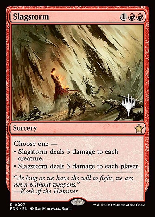 Slagstorm Card Front