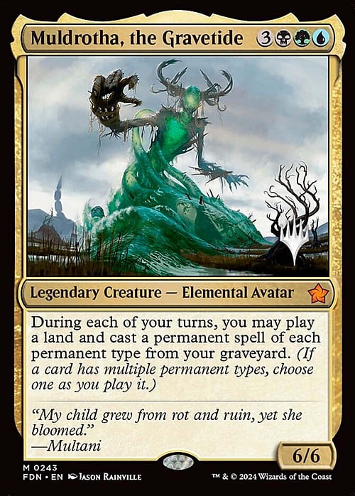 Muldrotha, the Gravetide Card Front