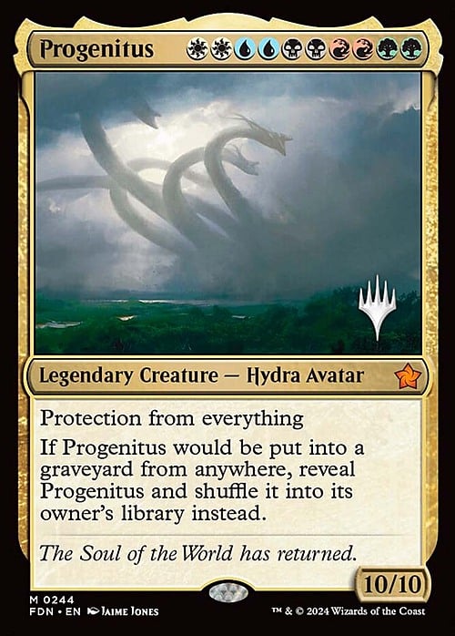 Progenitus Card Front