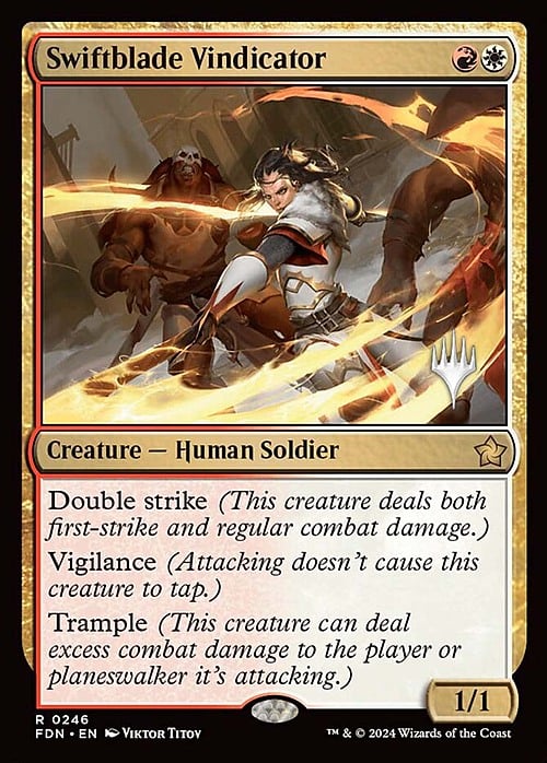 Swiftblade Vindicator Card Front