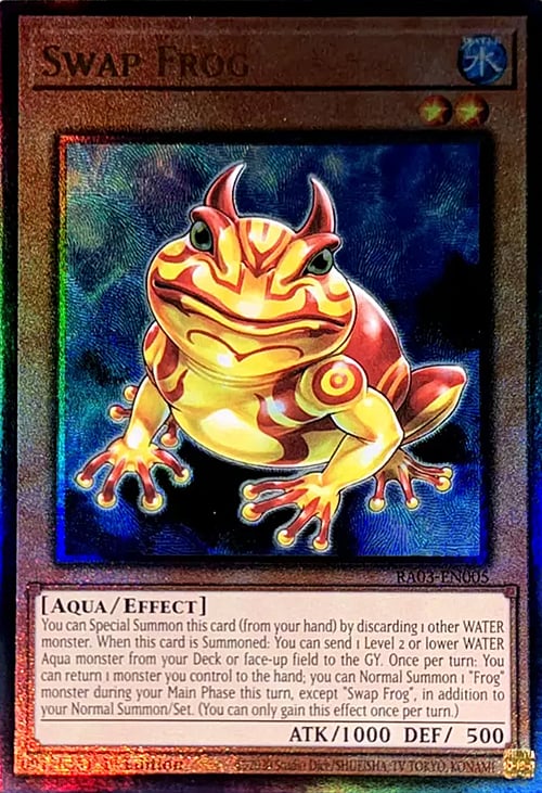 Swap Frog Card Front