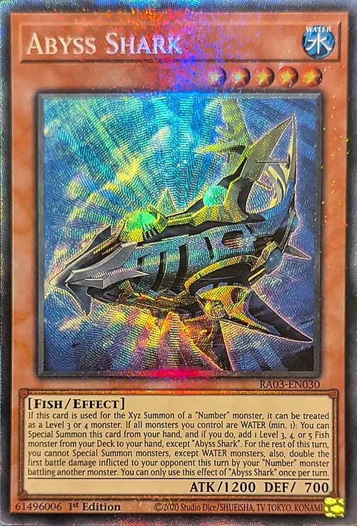 Abyss Shark Card Front