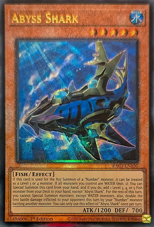 Abyss Shark Card Front