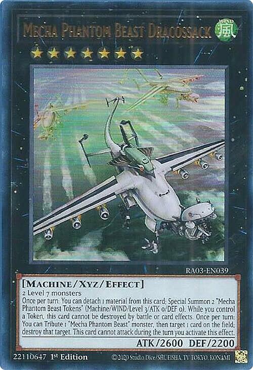 Mecha Phantom Beast Dracossack Card Front