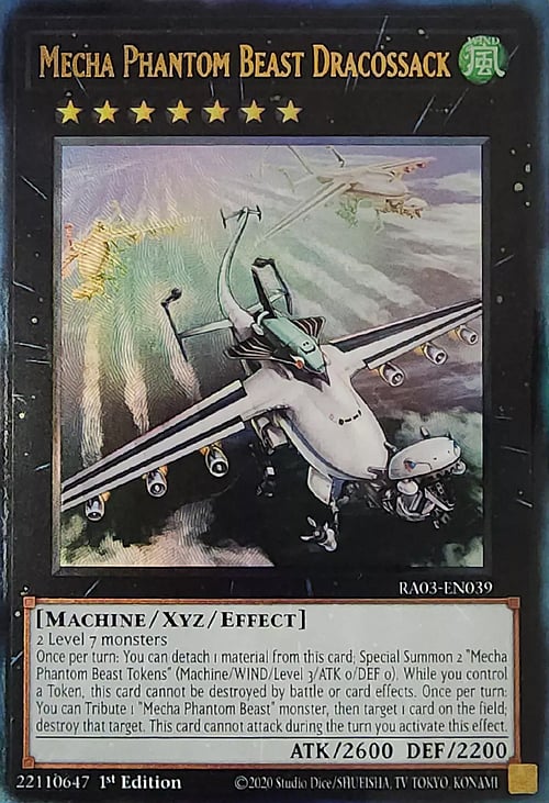 Mecha Phantom Beast Dracossack Card Front