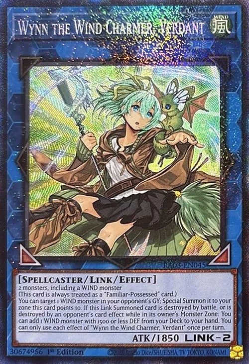 Wynn the Wind Charmer, Verdant Card Front