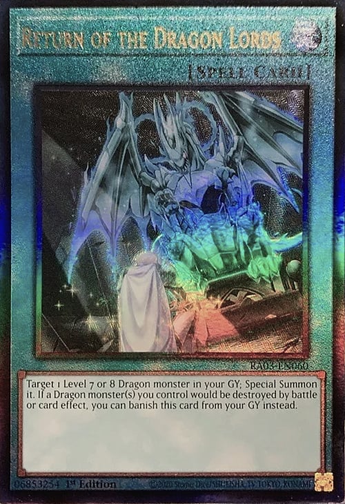 Return of the Dragon Lords Card Front