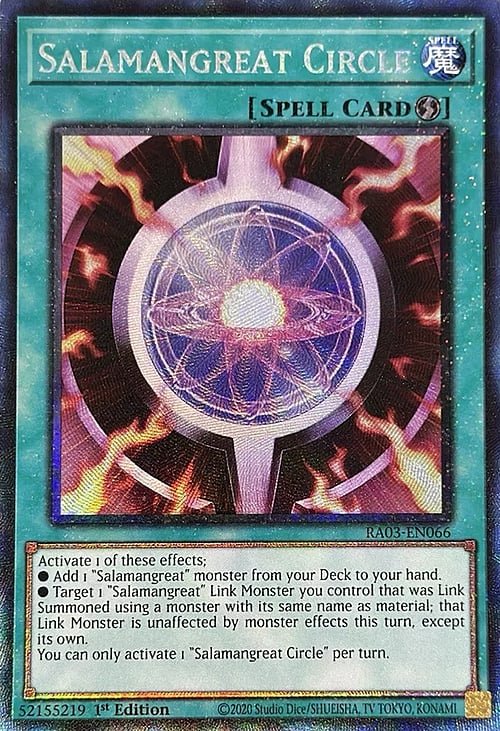 Salamangreat Circle Card Front