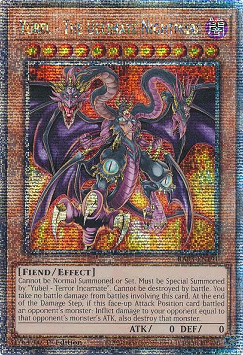 Yubel - Incubo Finale Card Front