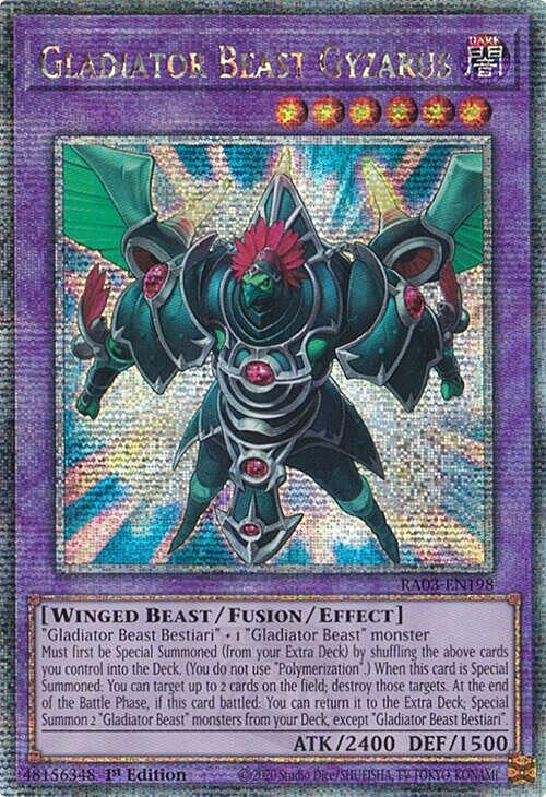 Gladiator Beast Gyzarus Card Front