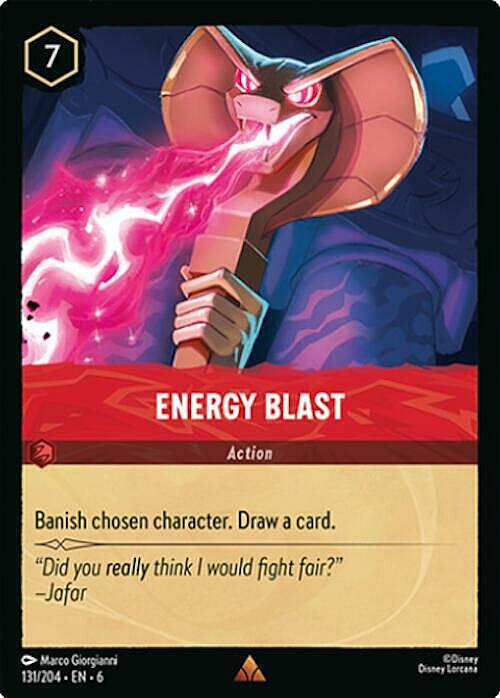 Energy Blast Card Front