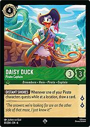 Daisy Duck - Pirate Captain