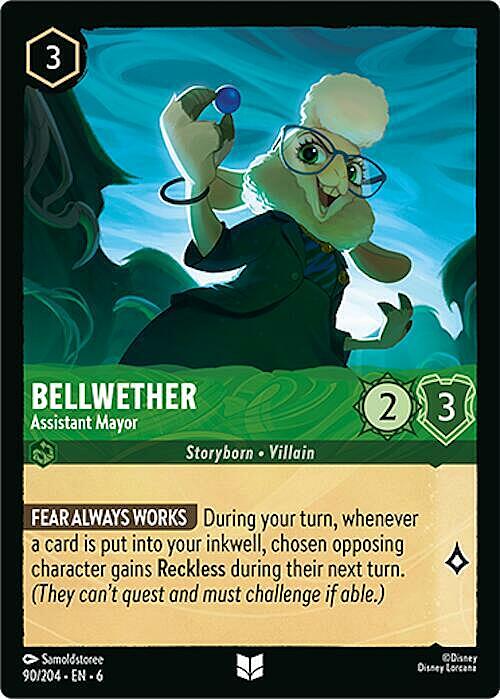 Bellwether - Assistant Mayor Card Front