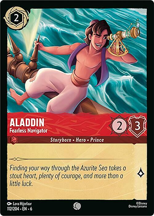 Aladdin - Fearless Navigator Frente