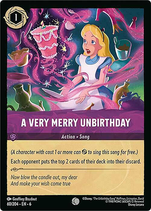 A Very Merry Unbirthday Card Front