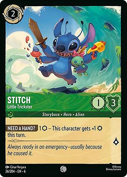 Stitch - Little Trickster Frente