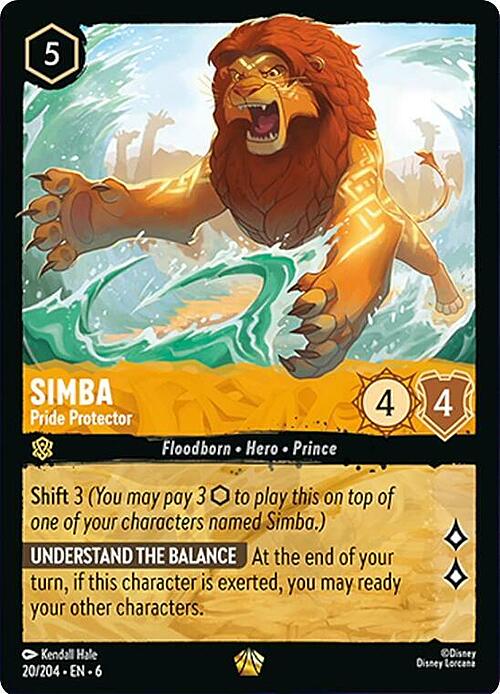 Simba - Protettore del Branco Card Front