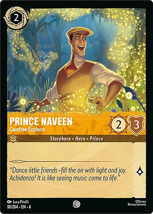 Principe Naveen - Esploratore Scanzonato Card Front