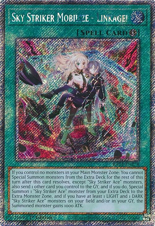 Sky Striker Mobilize - Linkage! Card Front