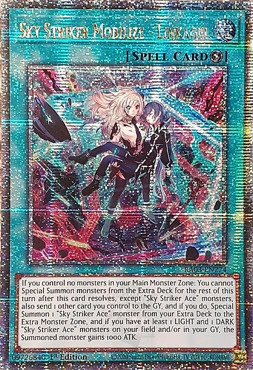 Sky Striker Mobilize - Linkage! Card Front