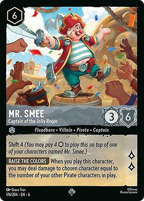 Mr. Smee - Captain of the Jolly Roger Frente