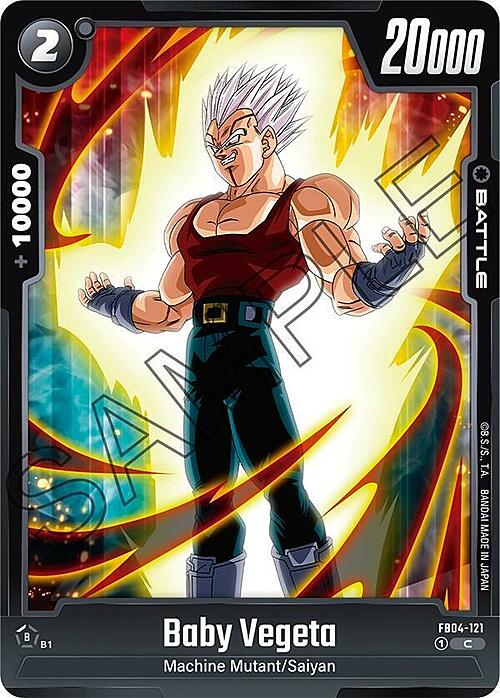 Baby Vegeta Card Front