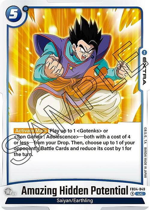 Amazing Hidden Potential Card Front