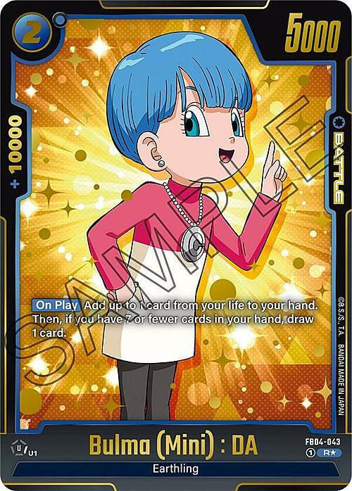 Bulma : DA Frente