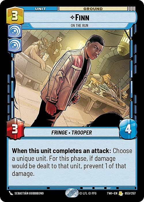 Finn, In Fuga Card Front