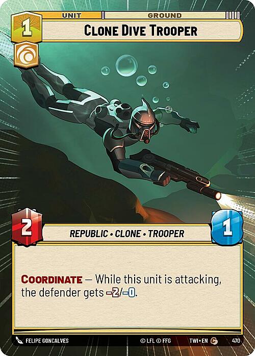 Clone Dive Trooper Card Front