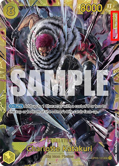 Charlotte Katakuri Card Front