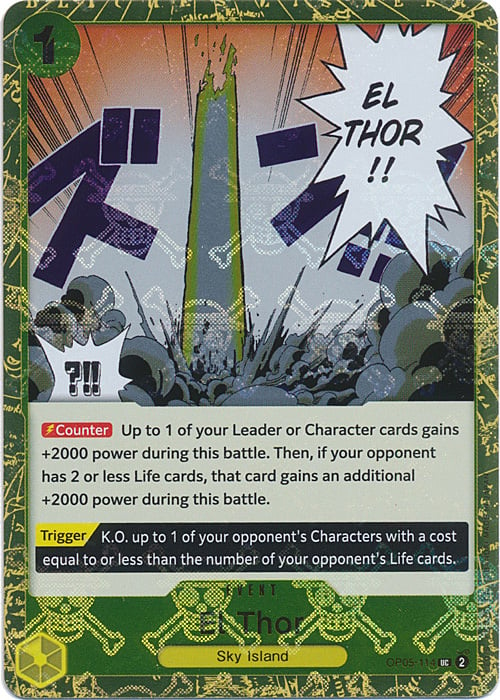 El Thor Card Front