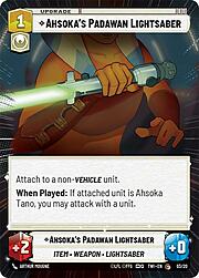 Ahsoka's Padawan Lightsaber