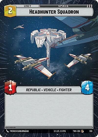 Headhunter Squadron Card Front