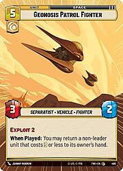 Geonosis Patrol Fighter