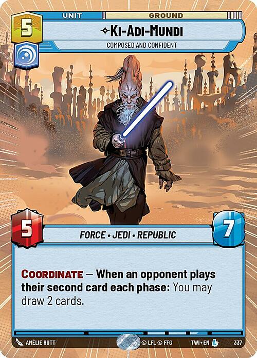 Ki-Adi-Mundi - Composed and Confident Card Front