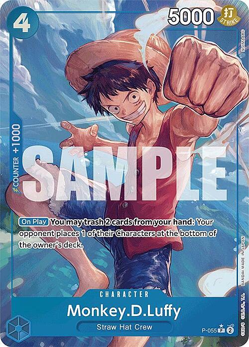 Monkey.D.Luffy Card Front