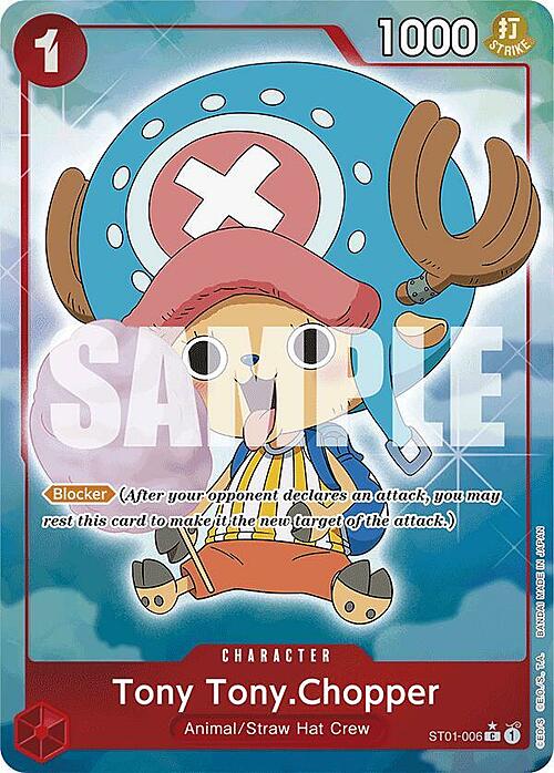 Tony Tony.Chopper Card Front