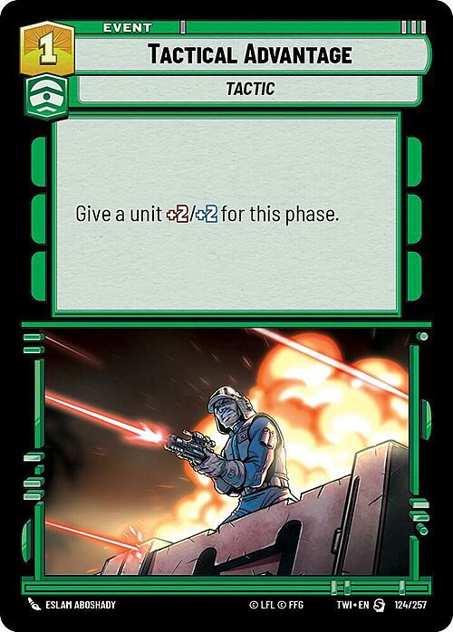 Tactical Advantage Card Front